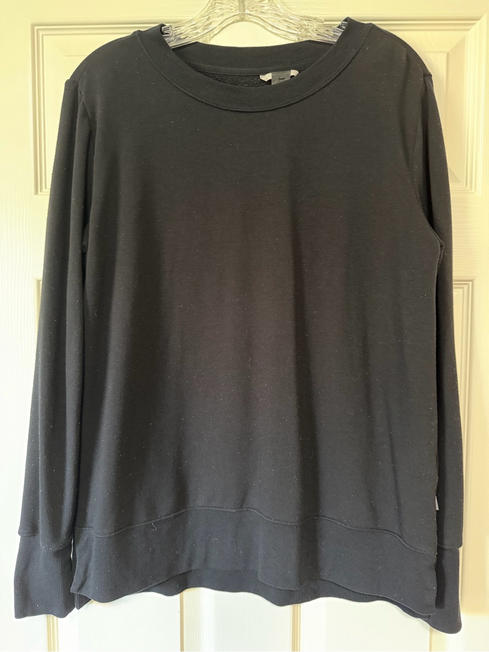 Mondetta Black Crewneck Long Sleeve Sweater
